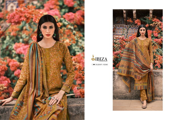 Dilbar By Ibiza 10339-10346 Cotton Salwar Suit Catalog